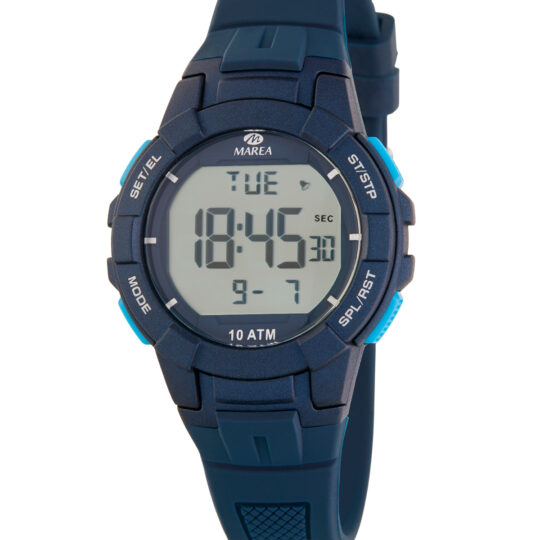Reloj Marea Infantil B25165/2 silicona color azul oscuro, 10 ATM Reloj Marea Infantil B25165/2 silicona color azul oscuro, 10 ATM