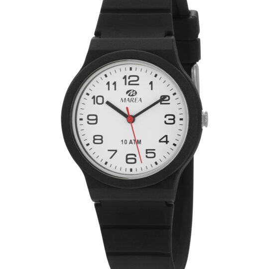 Reloj Marea Mujer B25177/1 silicona color negro., 10 ATM. Reloj Marea Mujer B25177/1 silicona color negro., 10 ATM.